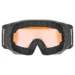 Горнолыжная маска Uvex Athletic FM black matt dl/red-clear