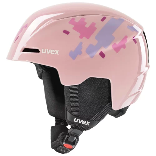 Горнолыжный шлем Uvex Viti pink puzzle