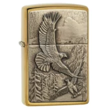 Зажигалка Zippo 204b Where Eagle Dare для активного отдыха, путешествий, походов и горного альпинизма в онлайн-магазине экипировки и одежды