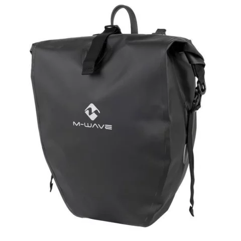 Боковая велосумка M-WAVE Downtown Single Flex pannier bag 22l