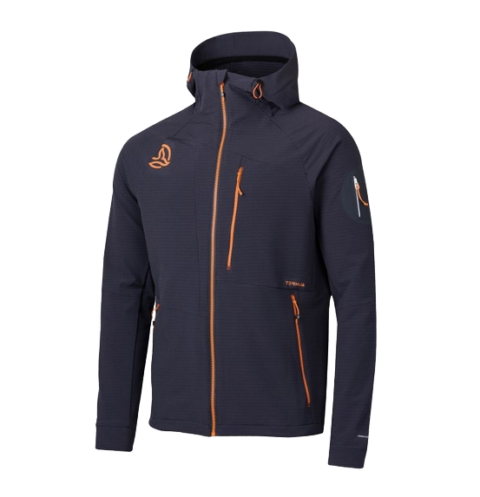 Батник Ternua Torsen Hard Hood Mns whales grey