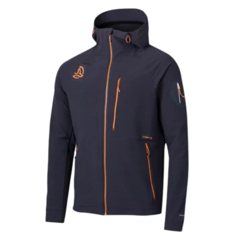Батник Ternua Torsen Hard Hood Mns whales grey