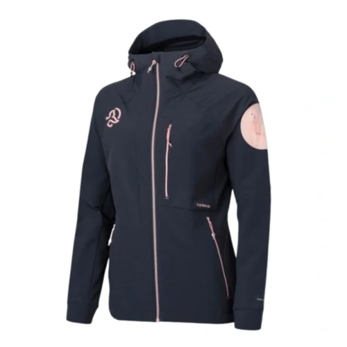 Батник Ternua Torsen Hard Hood Wmn whales grey