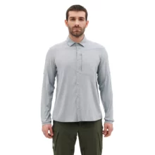 Рубашка Turbat Maya 2 LS Mns серая для активного отдыха и путешествий, спортивная одежда и обувь для походов, альпинизма и туризма в онлайн магазине