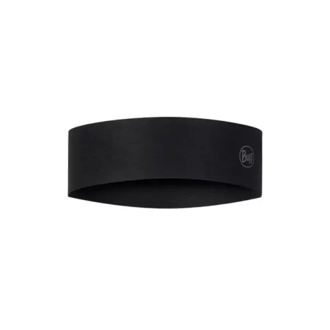 Повязка на лоб Buff Coolnet Slim Solid Black