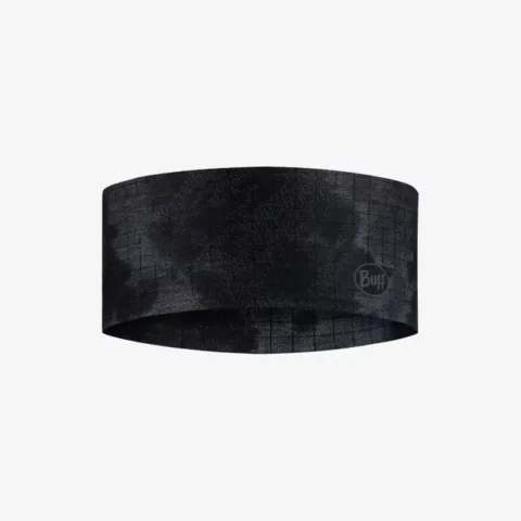 Повязка на лоб Buff Coolnet Wide Bonsy Graphite