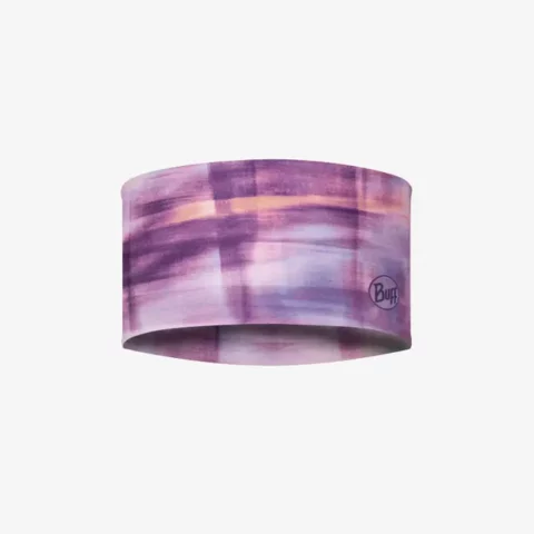 Повязка на лоб Buff Coolnet Wide Seary Purple