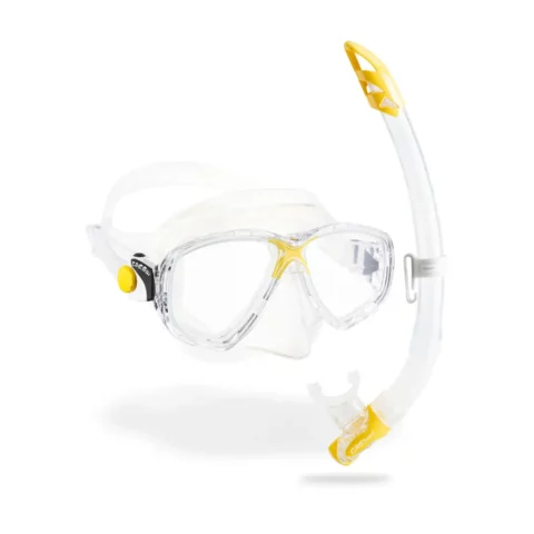 Комплект Cressi-Sub Marea + Gamma Combo clear yellow