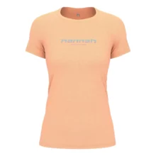 Тканевая футбольная футболка Hannah Cordy Wmn apricot wash для активного отдыха, походов и путешествий в онлайн магазине спортивной одежды обуви для активной жизни