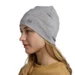 Мериносовая шапка Buff Solid Light Grey