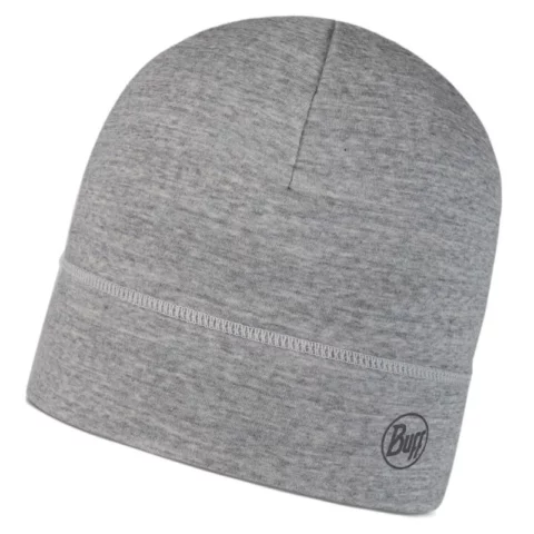 Мериносовая шапка Buff Solid Light Grey