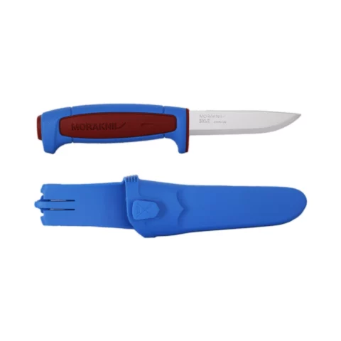 Нож Mora Basic 546 Stainless Steel Rouge/Bleu