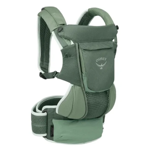 Marsupiu Osprey Poco Soft koseret green sedacka