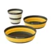 Набор посуды Sea to Summit Frontier UL Collapsible Dinnerware 3 pcs