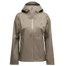 Тёплая спортивная куртка Black Diamond Fineline Stretch Shell для активного отдыха походов скалолазания и путешествий женская в цвете walnut на сайте онлайн-магазина экипировки для активной жизни