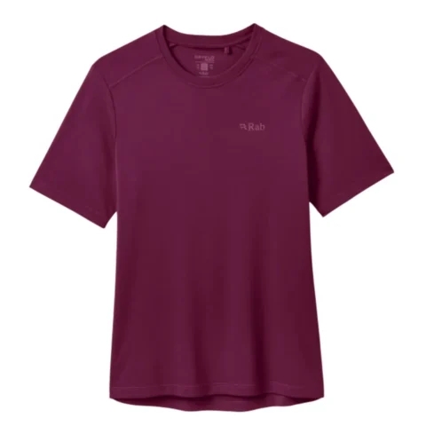 Tricou termic Rab Force Tee Wmn mulberry