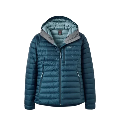 Пуховик Rab Microlight Alpine Down Wmn tempest blue
