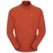 Термофутболка Rab Sonic LS Zip Mns red clay