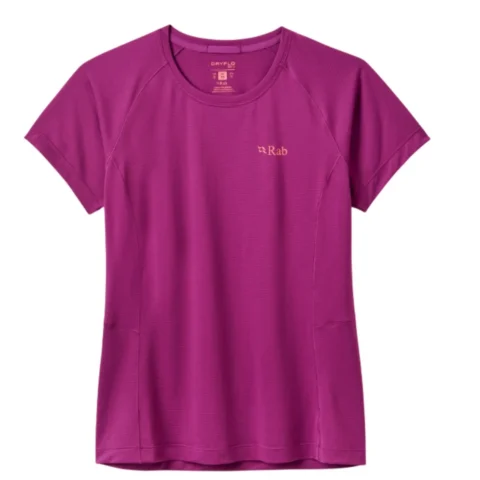 Термофутболка Rab Sonic Tee Wmn plum