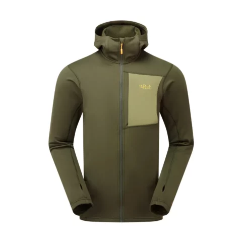 Флисовая куртка Rab Superflux Hoody Mns army