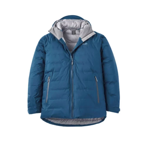 Пуховик Rab Valiance Waterproof Down Mns tempest blue