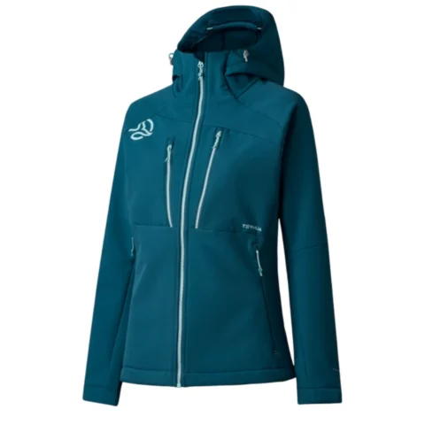 Geacă Ternua Lokkta Hard Hood Wmn deep arctic blue