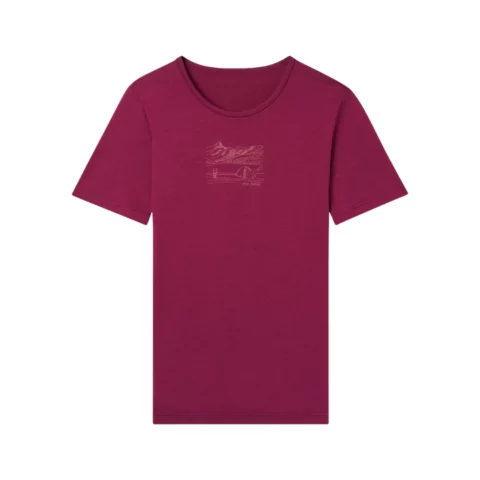 Термофутболка Thermowave Merino Reset Wmn ruby