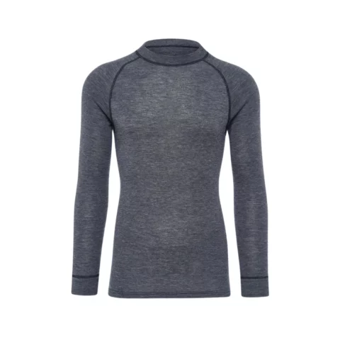 Термофутболка Thermowave Merino Warm Active Thermal LS Mns ink melange