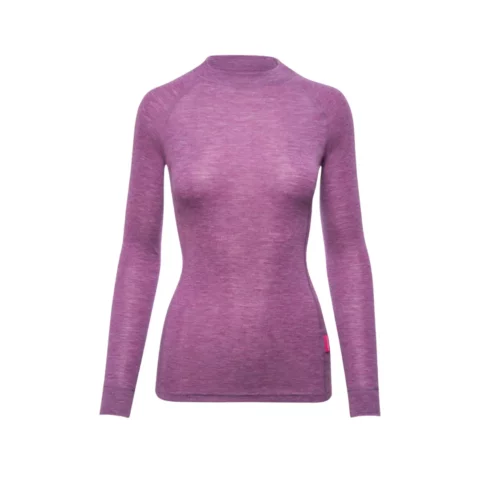 Термофутболка Thermowave Merino Warm Active Thermal LS Wmn viola melange