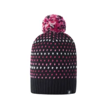 Шапка Reima Pampula черная для активного отдыха, походов, путешествий и спортивной одежды для активной жизни