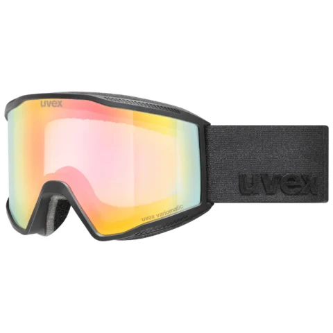 Горнолыжная маска Uvex Blast V black matt dl/rainbow-clear