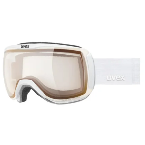 Горнолыжная маска Uvex Downhill Pro V white dl/red-cl