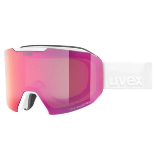 Горнолыжная маска Uvex Evidnt Attract white FM/rose-green