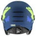 Горнолыжный шлем Uvex Rocket JR Visor blue puzzle matt