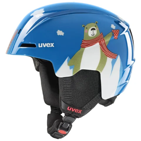 Горнолыжный шлем Uvex Viti blue bear