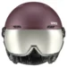 Горнолыжный шлем Uvex Wanted visor bram-antiq ros matt