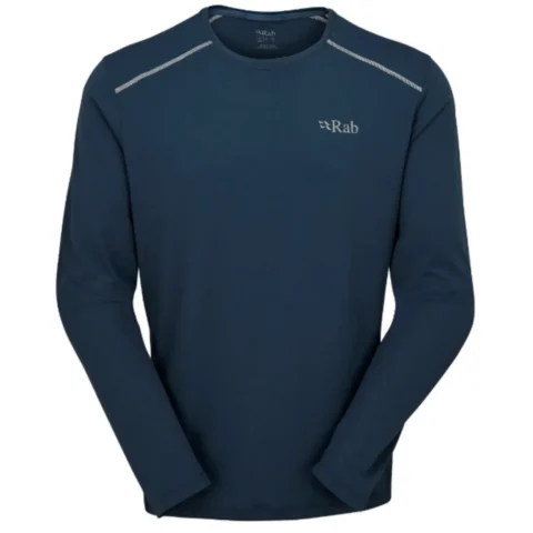 Термофутболка Rab Force LS Tee Mns tempest blue