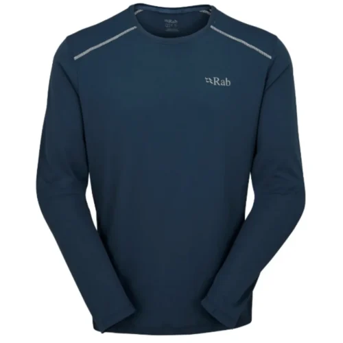 Термофутболка Rab Force LS Tee Mns tempest blue