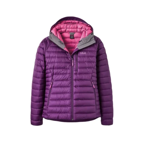 Пуховик Rab Microlight Alpine Down Wmn mulberry