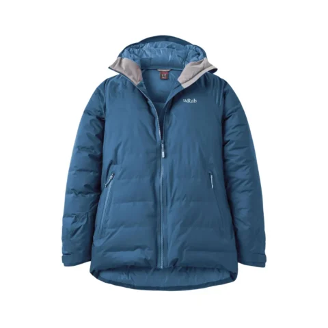 Пуховик Rab Valiance Waterproof Down Wmn tempest blue