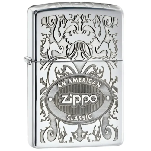 Зажигалка Zippo 24750 Zippo American Clas Sic (rnd Crown Stamp)