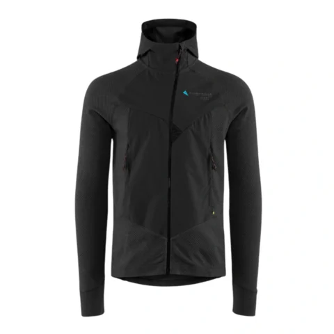 Флисовая куртка Klättermusen Hugin Zip Hoodie Mns raven-raven