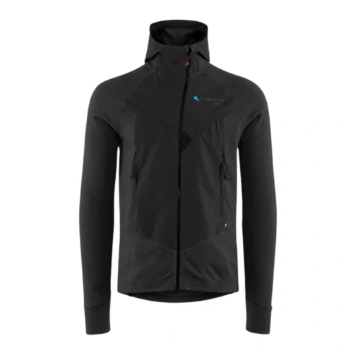 Флисовая куртка Klättermusen Hugin Zip Hoodie Mns raven-raven