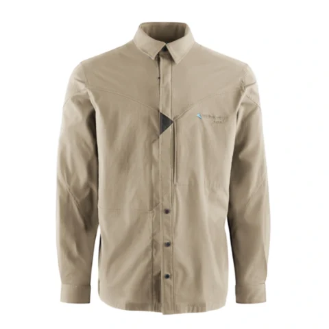 Рубашка Klättermusen Garm LS Shirt Mns khaki