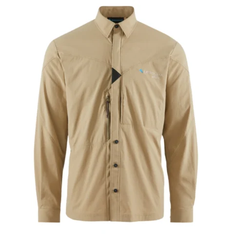 Рубашка Klättermusen Garm LS Shirt Mns silver green
