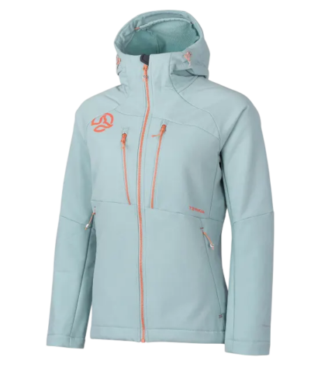 Куртка Ternua Lokkta Hard Hood Wmn pastel hydro