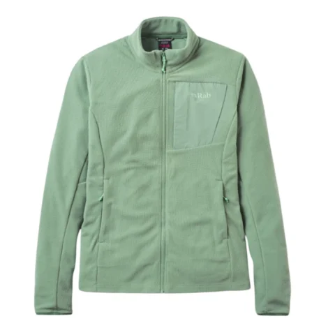 Флисовая куртка Rab Tecton Wmn dark fig green