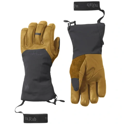 Перчатки Rab Guide GTX Mns Gauntlets black-tan