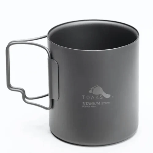 Кружка Toaks Titanium 370ml Double Wall Cup